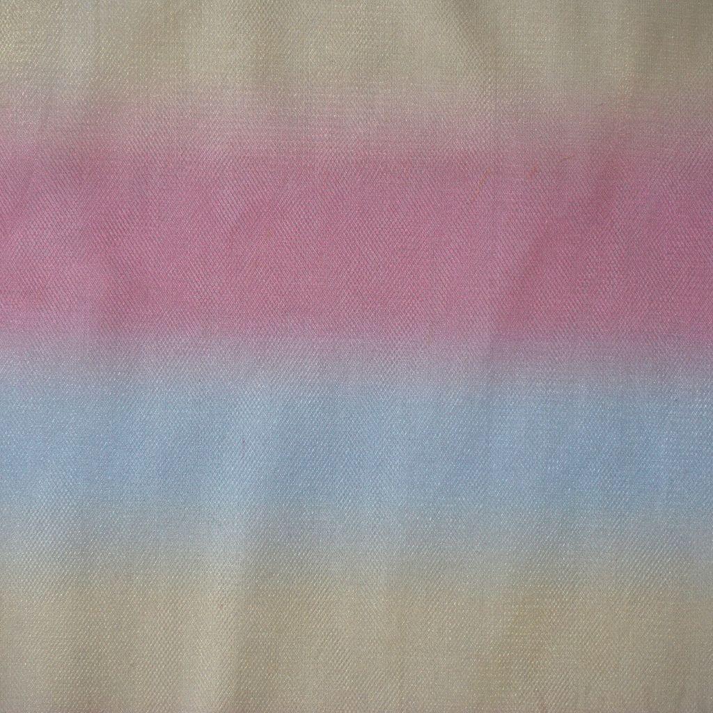 Preview: Soft-Tüll weicher Feintüll Ombre Verlauf gelb pink blau